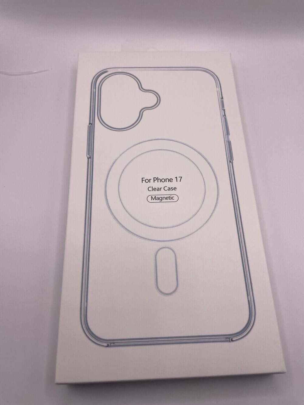 Clear Magnetic Case Compatible with iPhone 17